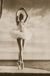 Rosella Hightower in Swan Lake, from Grand Ballet de Monte-Carlo, 1949 (photogravure) by French Photographer
