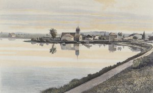 Saint-Laurent-en-Grandvaux, Abbey Lake by French Photographer
