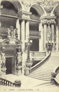Staircase of the Opera, Paris by French Photographer
