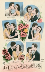 The language of kisses by French Photographer