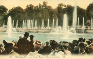 Versailles, Les Grand Eaux, Bassin de Neptune by French Photographer