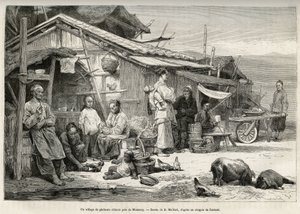 A Chinese fishing village near Monterey, California