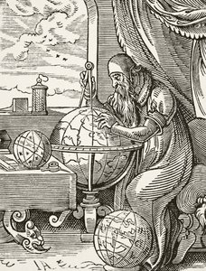 A German Astronomer and Cosmographist, from Science and Literature in the Middle Ages by Paul Lacroix, published London 1878 by French School