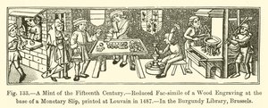 A Mint of the Fifteenth Century by French School