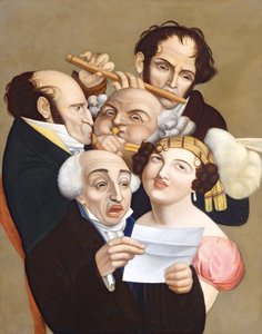 A Musical Group by French School