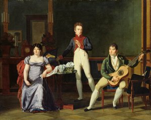 A Musician and his Family, possibly Fernando Sor