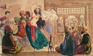 A Turkish Cafe, mid 19th century