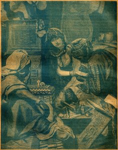 A bazaar in Lahore, India. Engraving in La Terre Illustree n°94 of 25 August 1892