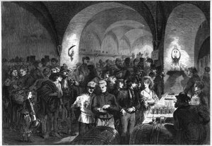 A Cafe is Located in the Cellar of Estherhazy Palace (Esterhazykeller) in Vienna, Austria