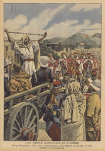 A triple execution in Algeria by French School
