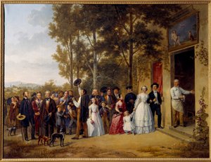 A wedding at the restaurant du Coeur Volant at Marly