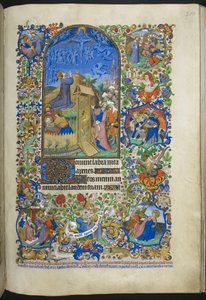 Agony in the Garden, from Book of Hours (The Bedford Hours) by French School