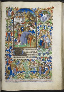 Christ Carrying the Cross, from Book of Hours (The Bedford Hours) by French School