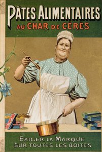 Advertisement for Au Char de Ceres pasta, c.1900 by French School