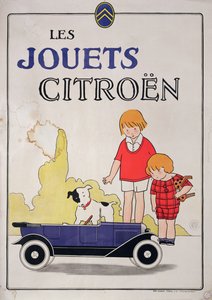 Advertisement for Citroen Toys, 1922