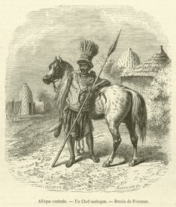 Central Africa, A Mousgou Chief by French School