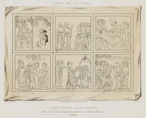 Allegorical Compositions by French School