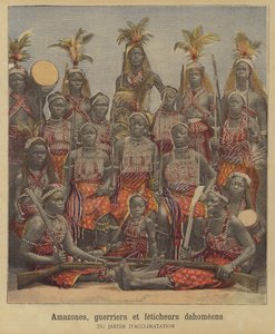 Amazons, Warriors and Witch Doctors from Dahomey by French School