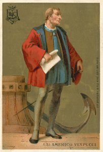 Amerigo Vespucci by French School
