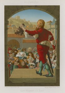 An Executioner Holds Up the Head of the Executed by French School