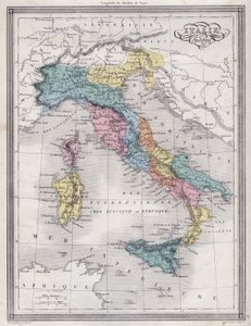 Ancient Italy - Plate Extracted from 