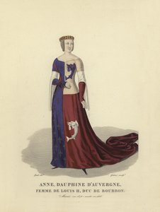 Anne of Auvergne, wife of Louis II, Duke of Bourbon
