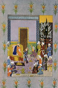 Another Charming Seance, Illustration from The Arabian Nights, 1895 (Colour Engraving)