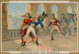 Assassination of Jean-Baptiste Kleber, Cairo, 1800 by French School