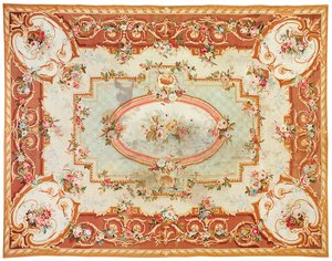 Aubusson carpet, last quarter of the 19th century
