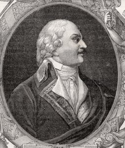 Auguste-Henri-Marie-Picot, Marquis de Dampierre, Engraved by Stephane Pannemaker from 