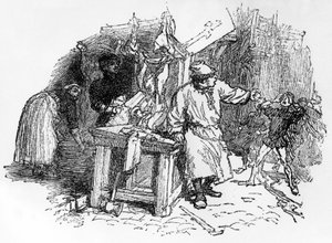 Ballads of Francois Villon "Father Christmas, who planted the vine", edition Pelletan, 1896