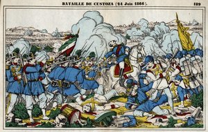 Battle of Custoza on June 24
