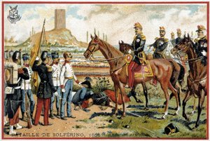 Battle of Solferino: Victory at the Battle of Solferino against the Austrians in 1859 - Forey Division