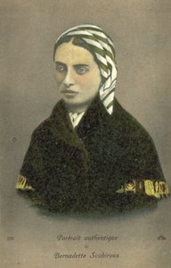 Bernadette Soubirous by French School