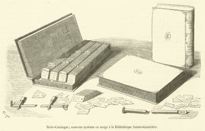 Box-Catalog, New System in Use at the Sainte-Genevieve Library