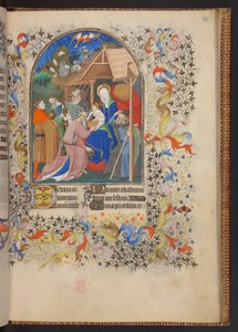 Book of Hours, Add MS 32454 f.35r, France by French School