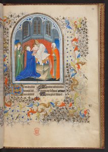 Book of Hours, Add MS 32454 f.38r, France by French School
