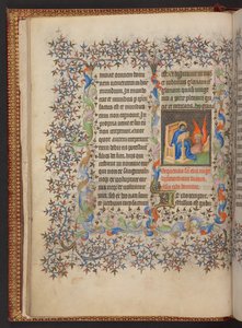 Book of Hours, Add MS 32454 f.9v, France by French School