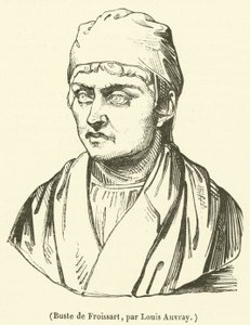 Bust of Froissart by French School