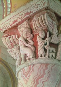 Capital depicting Babilonia Deserta
