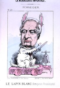 Caricature of Eugene Schneider