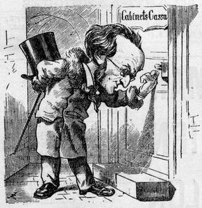 Cartoon by German composer Richard Wagner