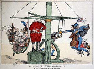 Cartoon Depicting the Duc d