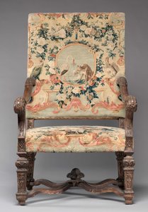 Chair, Manufacturer Savonnerie Factory, Before 1717