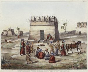 Char-Alla, or Justice Made by the Judge at His House by French School