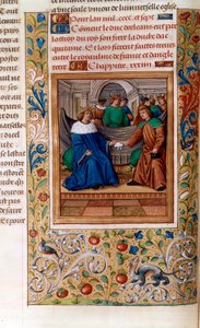 Charles VI and Henry V signing the 