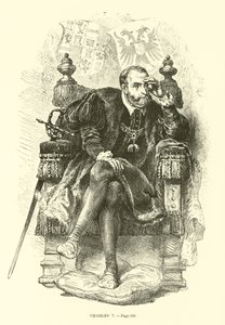 Charles V by French School