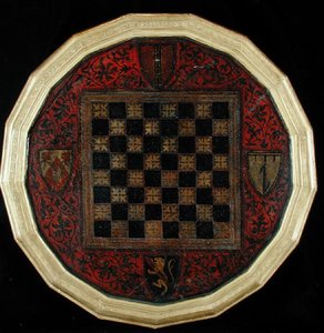 Chessboard with Four Coats of Arms, c.1400-30 by French School