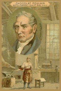 Chocolat Poulain trade card, Robert Stephenson