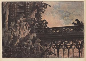 City on Fire by French School